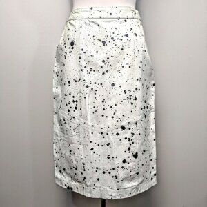 Custom Made Leather Splatter Skirt
